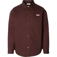 Calvin Klein Jeans 90S Padded Java Overshirt - Burgundy - XXL