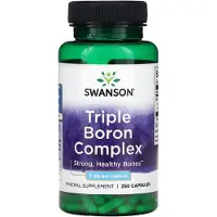 Swanson Health , Kolmen Boron Kompleksi, 3 mg, 250 Pillereitä