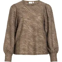 Vila Fina O-neck Top Pitkähihainen Pusero