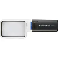 Lindner Suurennuslasi Mobilux, LED 4x, 75x50mm