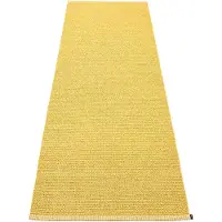 Pappelina Mono matto Pale Yellow/ Mustard 85 x 260 cm