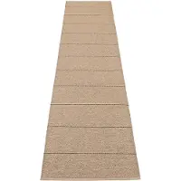Pappelina Lea matto Potato/Dark Brown/Vanilla 70 x 300 cm