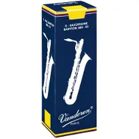 Vandoren SR243 Bari Sax perinteisen saksofonin ruodot, voimakkuus 3, 5 kpl pakkaus