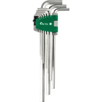 Fortis Kuusiokoloavain 4063726003324; 1,5-10 mm; 9 kpl.