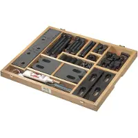 AMF Puristintyökalusarja 6530 M12x14 mm 66 osaa, puukotelossa