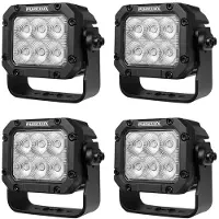 Purelux Työvalo Square 60 HD Gen2 - 14 cm / 60W / Leveä, 1 kpl