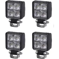 Purelux Työvalo Terrain Black Mini - 5 cm / 12W / Leveä, 4 kpl