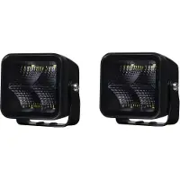 Purelux Työvalo Black Square 40 Flood - 8 cm / 40W / Leveä, 1 kpl