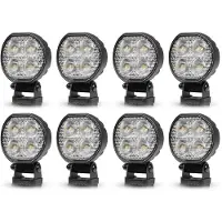 Purelux Työvalo Standard Round 20 - 8 cm / 20W / Leveä, 1 kpl