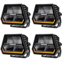 Purelux Työvalo Panther Alpha 60 R65 - 12 cm / 60W / Leveä, 2 kpl