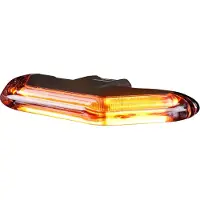 Purelux Varoitusvalo Flash Panel Halfbar - 12/24V / 30W / 220 mm