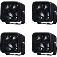 Purelux Työvalo Black Square 40 Spot - 8 cm / 40W / Kapea, 8 kpl