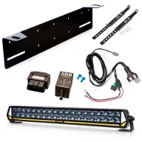 Purelux Lisävalo Panther Heat S540 - Suora / 55 cm / 260W / Ref. 30, 1 kpl - Täydellinen setti uppoasennustelineellä