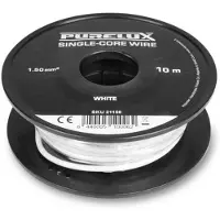 Purelux Sähköjohto Single-Core Wire - 16AWG / 10 m, Valkoinen