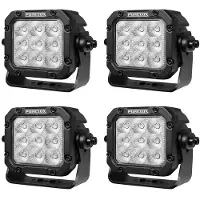 Purelux Työvalo Square 90 HD Gen2 - 16 cm / 90W / Leveä, 2 kpl