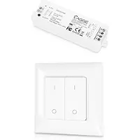 AGGE LED-nauhan kaukosäädin Dimming 4-key Panel, RF 2.4GHz, Pelkkä kaukosäädin