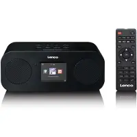 Lenco Stereointernetradio, jossa on DAB+, FM ja Bluetooth