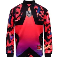 Nike Usa Maalivahdin Paita Hollywood Goalkeepers - Punainen/musta Lapset - , koko L: 147-158 cm