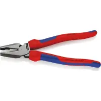 Knipex 02 02 225 työpajalle Yleispihti suurella voimansiirrolla 225 mm DIN ISO 5746