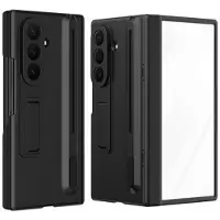 Mtp Products Samsung Galaxy Z TriFold Jalustakotelo karkaistulla lasisella näytönsuojalla ja kynällä - Musta