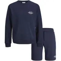Jack & jones Junior Juoksupuku 'JJBRANDON' tummansininen / valkoinen