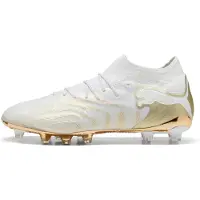 Puma Future 9 Ultimate Ag White Gold - Valkoinen/kulta/musta - Tekonurmi (Ag), koko 44½