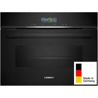 Siemens CM724G1B1 iQ700 kompaktiuuni mikroaaltotoiminnolla, musta