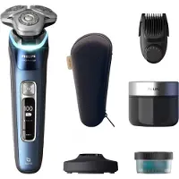 Philips i9000 Prestige XP9201/33 Wet & Dry -sähköparranajokone, jossa SkinIQ, Parranajokone kääntyvällä päällä, Sininen, SkinIQ, Android, iOS, Akku...