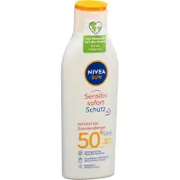 Nivea Auringonhoito Aurinkosuoja Suojaa aurinkoihottumaltaHerkkä välittömästi suojaava aurinkoemulsio SPF 50