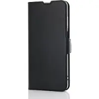 Wave HONOR X5C Plus Book Case -suojakuori, musta