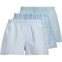 Jack & Jones Jacmilano Woven Boxers 3 Pack Noos - Blue - L