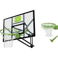 Exit Galaxy seinälle asennettava koripallolevy dunk renkaalla