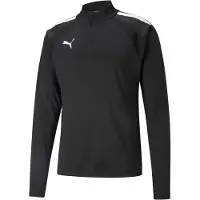 Puma Harjoituspaita Teamliga 1/4 Vetoketju - Musta/valkoinen, koko XX-Large