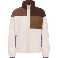 Picture Organic Clothing Arcca Women's Fz Fleece Vanilla Cocoa Chicory Pitkähihaiset paidat M