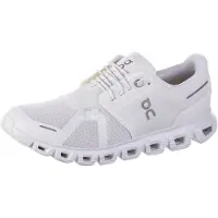 ON Matalavartiset tennarit 'Cloud6' tummanharmaa / valkoinen / offwhite