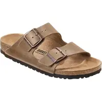 Birkenstock Arizona Oiled Leather Narrow Tobacco Brown Sandaalit 36