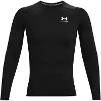 Under Armour Men's UA HG Armour Comp Long Sleeve Black Pitkähihaiset urheilupaidat S