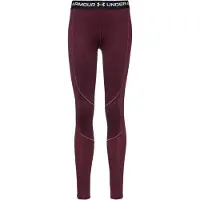 Under Armour Ua Coldgear Novelty Legging - Burgundy - M