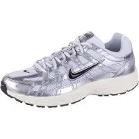 Nike Matalavartiset tennarit 'P-6000' musta / hopea / valkoinen