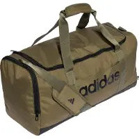 Adidas Urheilukassi 'Linear Duffel' khaki / musta