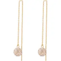 Sno of sweden Bennet crystal chain korvakorut