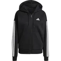 Adidas Urheilullinen collegetakki 'Essentials' musta / valkoinen