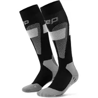 Cep Ski Merino Socks Tall 3.0, laskettelusukat, naisten, harmaa