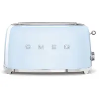 Smeg 50's Style leivänpaahdin 4x4 viipaletta Pastellinsininen