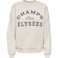 JDY Collegepaita 'JDYMESA' meleerattu beige / tummansininen