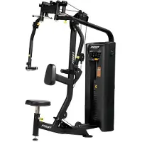 Hoist Rintalihas- ja takaolkapäälaite HD-3900 Pec Fly / Rear Delt, Painopakalla