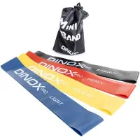 Dinox Vastuskuminauha Mini Bands, 4kpl