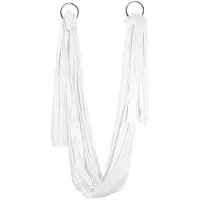 Dinox Ilmajoogakangas Aerial Yoga Hammock, 280 x 600 cm, Valkoinen