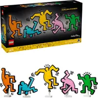 LEGO Art Keith Haring – Dancing Figures Living Room Decor 31216 - Multi/patterned - ONE SIZE