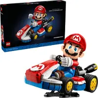 LEGO 72037 Super Mario Mario Kart foldable go-kart for adults to collect 1972 pieces 32 cm 18+